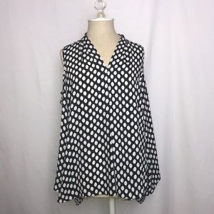 Vince Camuto | Polka Dot Blouse | Sz S
